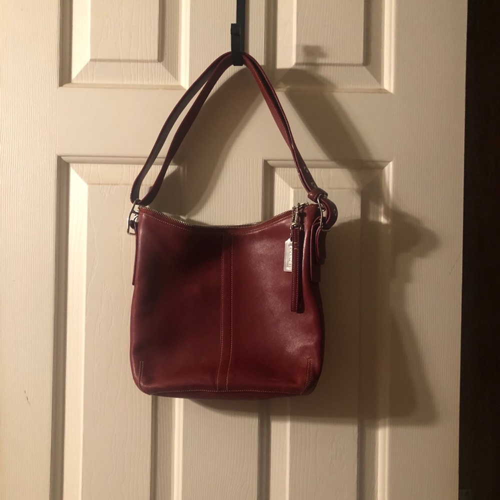 Red Coach Purse